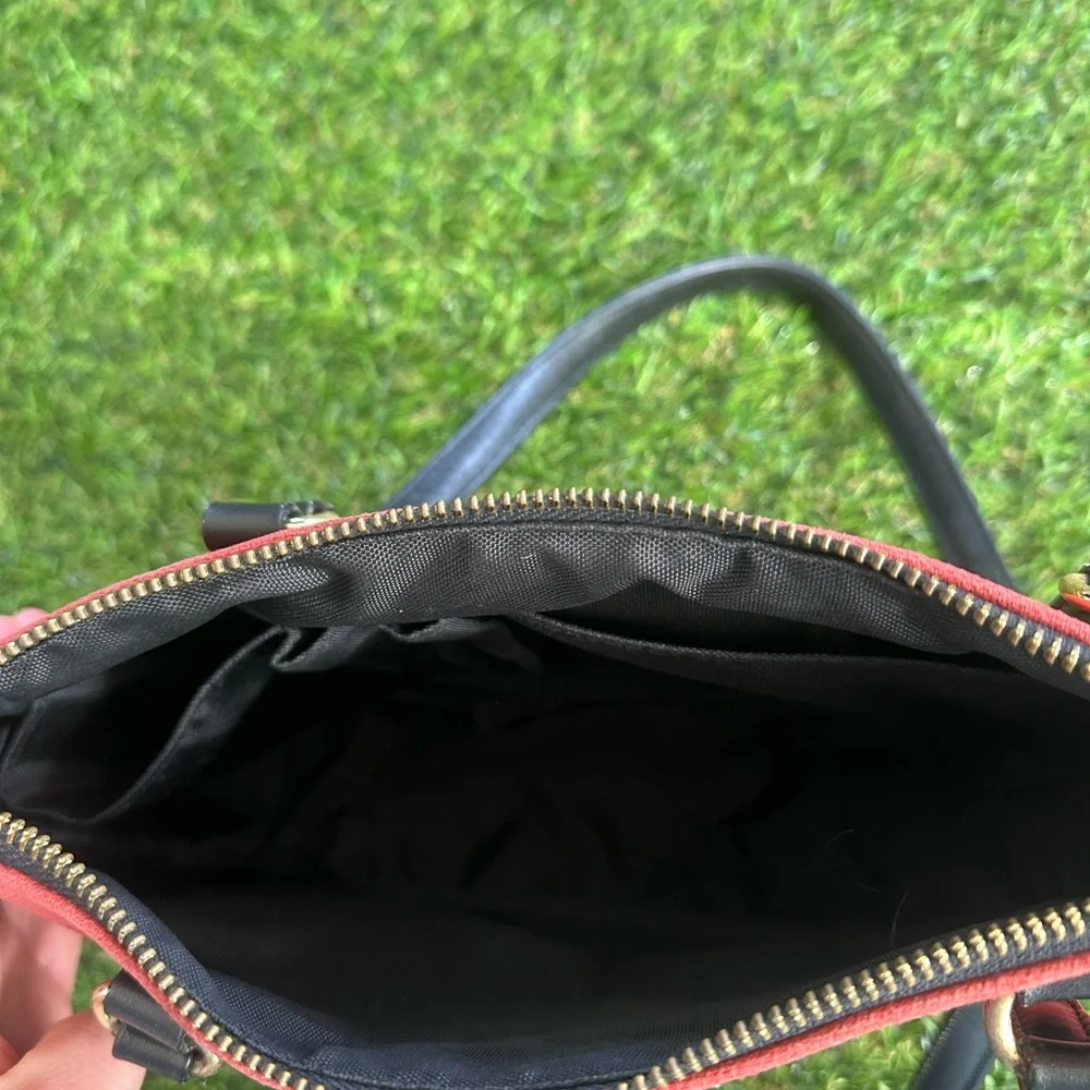 Authentic Burberry Red and Black Shoulder Bag comes with COA - Picture 4 of 8